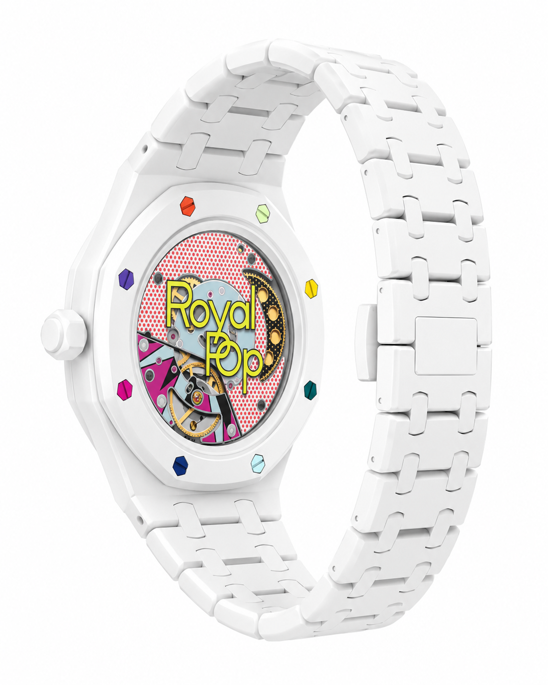 Royal POP bracelet white