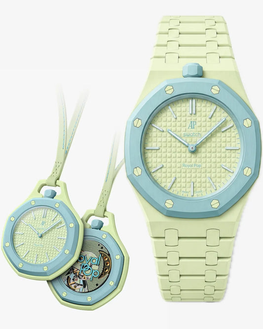 Royal POP bracelet yellow and light blue