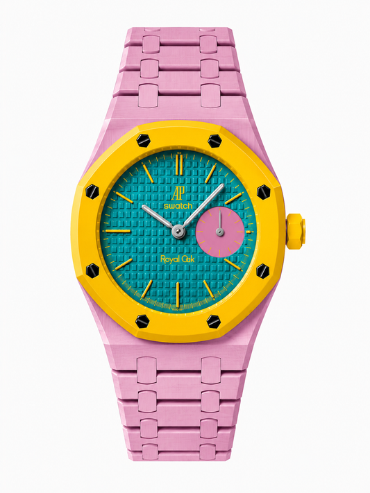 Royal POP bracelet yellow, pink and teal