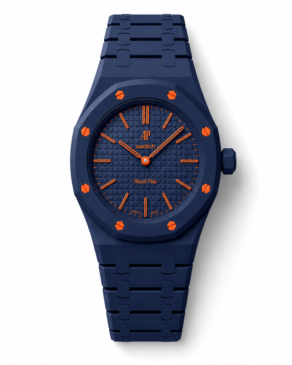 Royal POP blue and orange