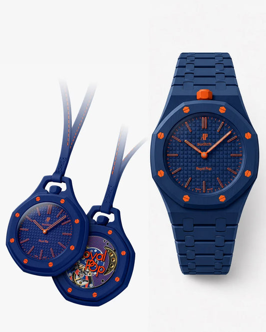 Royal POP blue and orange